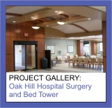 Commercial Painting Photo Gallery of Oak Hill Hospital Surgery and Bed Tower by Sourini Painting